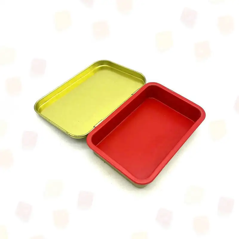 Heat Sealing Style Air Tight Child Resistant Tin Box with Custom Printing for Gummies Packaging