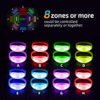 Contrôleur sans fil DMX512 pour application mobile, pour bracelets LED, bâtons lumineux et balles interactives pour foule, vente en gros