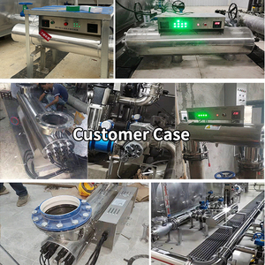 Koepel 30 T/h Uv Sterilisator Lamp Aquacultuur Waterbehandeling Apparatuur Voor Viskwekerij - Product Image 4