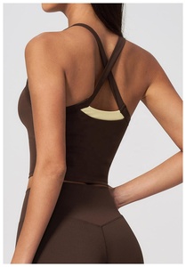 Sorority Customized Color Eco-Friendly Vintage Sporty Tank <b>Top</b> Breathable Spandex Polyester Regular Length <b>Lace</b> - Product Image 3