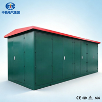 Subestación Trifásica Tipo Caja, Kiosco Prefabricado Resistente a la Intemperie para Estación de Distribución de Energía Solar Fotovoltaica y Eólica