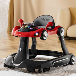 Trotteur pour bébé multifonction 4 en 1 avec roues et <span class=keywords><strong>siège</strong></span>, jouet pour bébé, prix de voiture, roues pivotantes, marchettes pour bébés - Product Image 4