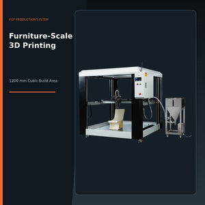 Nouvelle machine d'impression 3D industrielle FGF automatique, grand volume d'impression, garantie 1 an, USB haute vitesse, pour prototypes de composants fonctionnels - Product Image 5