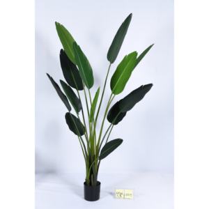 Árbol Artificial Planta Artificial Decoración DE LA Oficina EN <span class=keywords><strong>EL</strong></span> Hogar Cielo Verde Artificial Planta de Pájaro Árbol de Plátano - Product Image 2