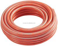Tuyau d'air en PVC haute pression 1/2 pouce, tuyau d'eau flexible, tuyau d'irrigation pour lavage de voiture, avec buse de tuyau et raccords en laiton