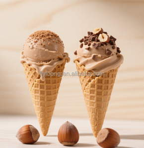 Di alta qualità cioccolato nocciola gelato in polvere casa rendere morbido servire gelato Mix con proteine sapore alimentare confezionato alla rinfusa sacchetto - Product Image 5
