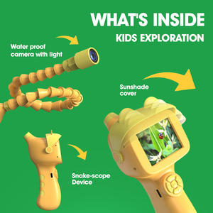 New Design 1080p IP67 Waterproof Outdoor Snake Scope <strong>Camera</strong> 2.0-Inch Screen Kids' <strong>Natural</strong> Exploration Education Plastic CMOS - Product Image 3