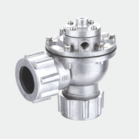 Vanne solénoïde à impulsions pneumatiques à pilotage à distance de type RMF-Q-25DD, 1 pouce, pour dépoussiéreur, vanne à jet pulsé à diaphragme