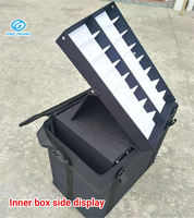 XingChuang lunettes à roulettes cadre affichage valise Portable étui à lunettes avec chariot à bagages modèle LGH015