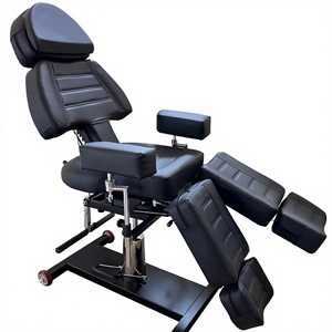 Cama de Masaje Facial Plegable de Metal Moderna a Precio Económico, Cama Profesional para Tatuajes para Salón de Belleza - Product Image 4