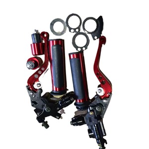 Accessoires moto transfrontaliers CNC : Ensemble pompe <span class=keywords><strong>d</strong></span>'<span class=keywords><strong>embrayage</strong></span> supérieure et frein à disque <span class=keywords><strong>hydraulique</strong></span>, embout de guidon universel - Product Image 5