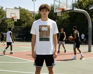 <span class=keywords><strong>T</strong></span>-<span class=keywords><strong>shirt</strong></span> imprimé basket-ball pour hommes, décontracté, à manches courtes, col rond, streetwear d'é<span class=keywords><strong>t</strong></span>é, respirant, tee-<span class=keywords><strong>shirt</strong></span> de sport - Product Image 6