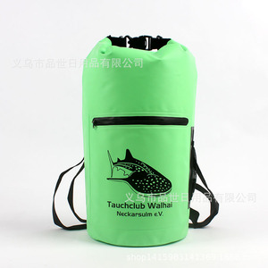 Pvc Waterproof <b>Backpack</b> Outdoor Foldable <b>Lightweight</b> Storage Bag With Zipper Pocket 5L-30L Unisex Adult Use - Product Image 2