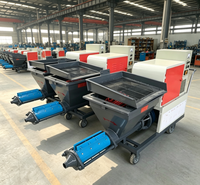 Machine professionnelle de projection de ciment à haute pression pour la construction de surfaces en béton