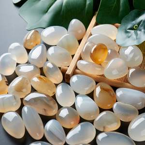 Oceaan Chalcedoon Natuurlijke Grasbloem Agaat Ruwe Steen Regenbloem Kiezelsteen Aquariumdecoratie Hydroponische Plantengrind - Product Image 6