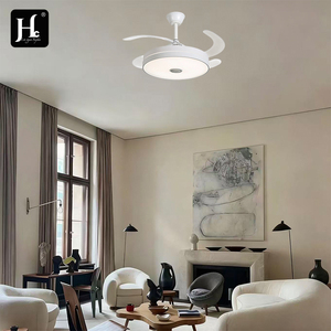 Ventilateur de plafond télescopique avec haut-parleur intégré ou technologie avec enceintes - Product Image 5