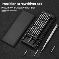 Tournevis magnétique de précision 24 en 1 Kit d'outils de réparation multi-usages de qualité industrielle pour le démontage et la réparation de téléphones portables