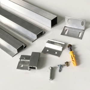 OKing Vente directe d'usine Fixation murale Système de clips de montage en Z Crampons français pour miroir et photo suspendue - Product Image 1