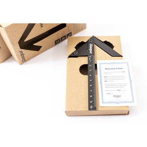 Dasque 100*70 मिमी सेंटर फाइंडर लाइन गेज वुडवर्किंग क्यूटर गेज उपकरण - Product Image 5