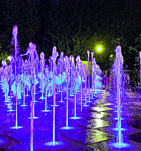 <span class=keywords><strong>Fuente</strong></span> de Agua Seca, Decoración Interactiva con Efectos de Agua para Áreas Escénicas y Plazas - Product Image 4