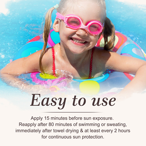 Baume solaire minéral bio waterproof en stick <span class=keywords><strong>SPF</strong></span> 50 pour enfants, hydratant et protecteur solaire, marque distributeur - Product Image 5