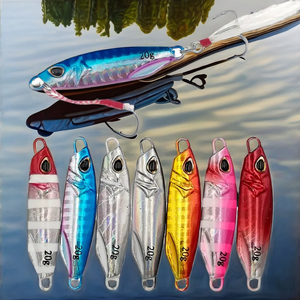 Esche da <span class=keywords><strong>Pesca</strong></span> 40g Fornitura all'Ingrosso per <span class=keywords><strong>Pesca</strong></span> in Mare dalla Barca Esca Artificiale Dura in Metallo Resistente per <span class=keywords><strong>Pesca</strong></span> al Bass Jigging - Product Image 2