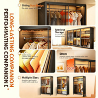 Armoire en acier en gros, haute, de style européen, multifonctionnelle, combinée, pour balcon et salon