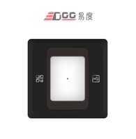 Lector RFID NFC EDOO FCR270, Módulo Escáner de Códigos de Barras 1D 2D QR, Conexión Wiegand TCP/IP USB RS232 para Control de Acceso y Gestión de Inventario
