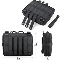 BSCI personnalisé étanche 1000D Nylon randonnée ceinture sacs tactique Admin Molle pochette utilitaire découpé au Laser EDC outil pochette sac