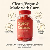 Gummies épicées OEM : Favorise l'équilibre hormonal, bonbons gélifiés pour la santé, calme et bien-être intime