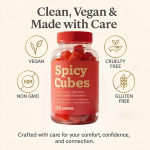 Gomitas Picantes OEM que Ayudan a Promover el Equilibrio Hormonal, Gomitas para el Cuidado de la Salud, Calma, Intimidad y Bienestar - Product Image 2