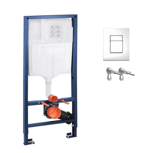 Cisterna de Inodoro Empotrada con Doble Botón, Tanque de Agua para Inodoro Integrado en la Pared para Mejora del Baño - Product Image 2