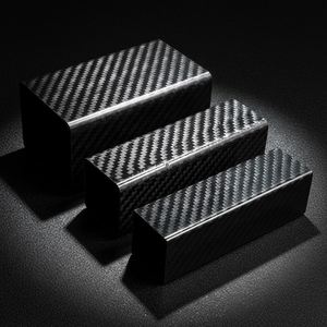 Fieltro de Carbono 3K de 5mm de Espesor, Surtido de Tubos Rectangulares y Tubulares de Alta Resistencia para Soportes Industriales, Marcos de Drones y Proyectos DIY - Product Image 2