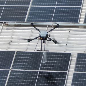 JIUSI D15R Professional Smart Tower Cleaning <b>Dron</b> High - Pressure for Solar Panels and Roof Glass - Product Image 1