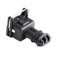 Connecteur automobile étanche 2 voies femelle pour pompe à huile et moteur 282189-1