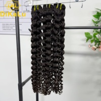 Lots de Cheveux Vietnamiens Non Traités Épais Ondulés, Qualité Remy, Cuticules Alignées, Double Trame Faite à la Machine, Vente en Gros, Ondulations Souples Dkl