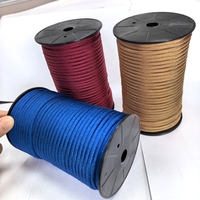 En stock, corde paracorde multicolores 550 4MM 200FT, corde paracorde 550 type 3, fil paracorde, corde tressée en nylon pour le camping