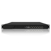 Firewall 1U pour rack, 6 ports LAN, 3320M HM76, DDR3 MAX 8G, VGA, SATA3.0, MSATA, compatible WIN7 WIN10 WIN11, Appliance Firewall