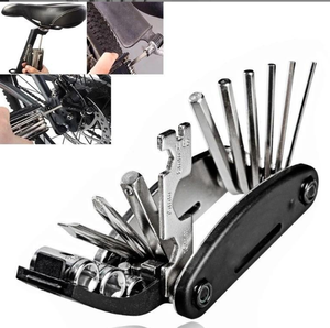 16 1 Portable Multifonction Outils De Réparation De Vélo VTT Moto Multi-Outil Tournevis Clé Polyvalente Réparation De Vélo - Product Image 1