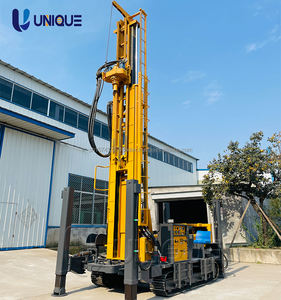 Foreuse de puits d'eau sur chenilles UY300 de 300 m, entièrement hydraulique, à moteur diesel, avec moteur et boîte de vitesses - Product Image 5