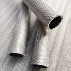 Tube moleté en acier doux et aluminium 6061 6063 usiné sur mesure par CNC LeGood - Product Image 3