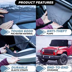 2026 produit tendance couverture de pare-brise pour glace neige et gel couverture pour <span class=keywords><strong>hiver</strong></span> <span class=keywords><strong>voiture</strong></span> Protection tout temps <span class=keywords><strong>voiture</strong></span> pare-brise protecteur - Product Image 6