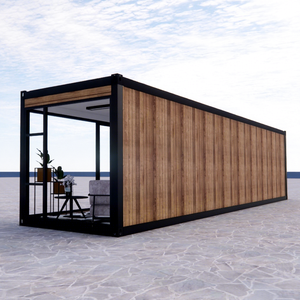 Contenedor Expandible de Lujo de 40 pies, Casas Prefabricadas Modulares de Bajo Costo, Kits de Casas Prefabricadas de Acero y Madera para Hoteles - Product Image 3