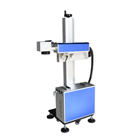 Codage par lots à vitesse rapide 30w et code de date d'expiration Co2 machine de marquage laser volant en ligne pour bouteille en verre et plastique