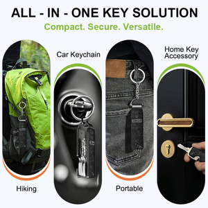 <span class=keywords><strong>Porte</strong></span>-clés personnalisé à vendre, <span class=keywords><strong>porte</strong></span>-clés Air Tag Tracker en fibre de carbone et alliage d'aluminium pour homme ou femme - Product Image 4