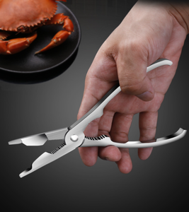 DF1030 Juego de herramientas para mariscos: Pinzas para cangrejo, cucharas, pelador de cangrejo de acero inoxidable, herramienta para camarones, pinzas para langosta, juego de pinzas y herramientas para desvenar. - Product Image 4