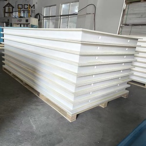 Panneau sandwich ignifuge MGO avec âme PIR sans chlorure pour chambre froide, bâtiment <span class=keywords><strong>de</strong></span> bureaux, maison préfabriquée, cloison intérieure, plafond - Product Image 4