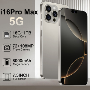 2025 Gốc Chất Lượng Cao I16Pro Max 16GB + 1Tb Android 13 5G Điện Thoại Thông Minh Trên toàn cầu Tương Thích 108MP Phía Sau Máy Ảnh - Product Image 4