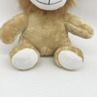 Jouets en peluche lion Offre Spéciale avec t-shirt logo personnalisé peluches d'animaux de dessin animé poupées lion en peluche cadeaux pour enfants