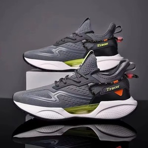 Sketchers 남자의 트렌디 한 워킹 러닝 스니커즈 봄 여름 가을 겨울 스포츠 신발 PU 깔창 메쉬 면 안감 플라스틱